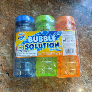 3 Pack Bubble Solution