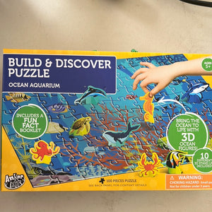 Build & Discover Puzzle Ocean Aquarium