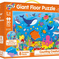 Giant Floor Puzzle - Counting Creatures