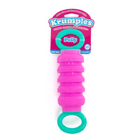 Krumples Pully PINK - Ridiculously Fun Fidget Playthings for All Ages Made from Food Grade Silicone!