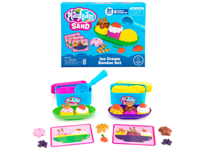 Playfoam® Sand Ice Cream Sundae Set