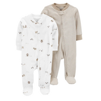 Infant Kid's 2-Pack Zip-Up Sleep and Play