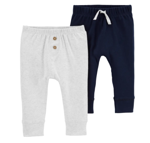 Infant Boy's 2-Pack Cotton Pants