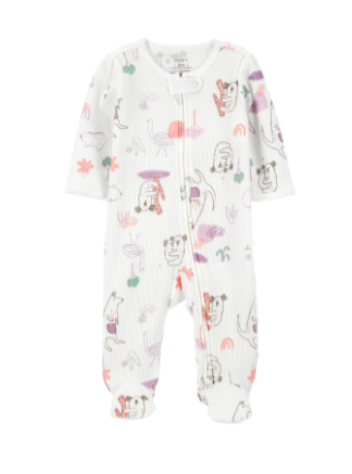 Baby Koala 2-Way Zip Thermal Sleep & Play Pajamas