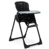 Jeep Classic Convertible 2-in-1 High Chair for Babies and Toddlers with Adjustable Height, Recline & Footrest