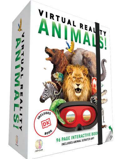 VIRTUAL REALITY DK BOOK DISCOVERY GIFT SET - Animals