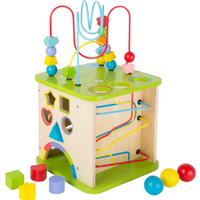 Activity Center with Marble Run