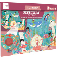 2 In 1 Magnetic Puzzle - Mystery Game - Mermaid