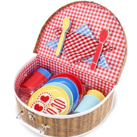 Deluxe Picnic Set 25 Pieces in Carry Case-Primary