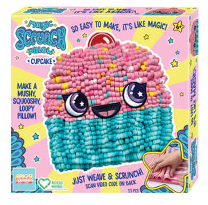 Magic Scrunch™ Pillow- Cupcake