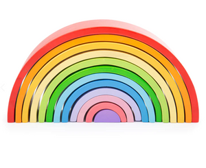 Wooden Stacking Rainbow - Large