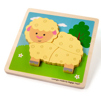 Chunky Lift-Out Puzzle - Sheep