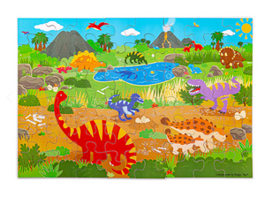 Dawn of the Dinosaur Floor Puzzle (48 piece)