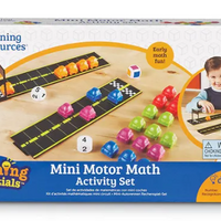 Mini Motor Math Activity Set