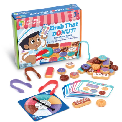 Grab That Donut Fine Motor Game