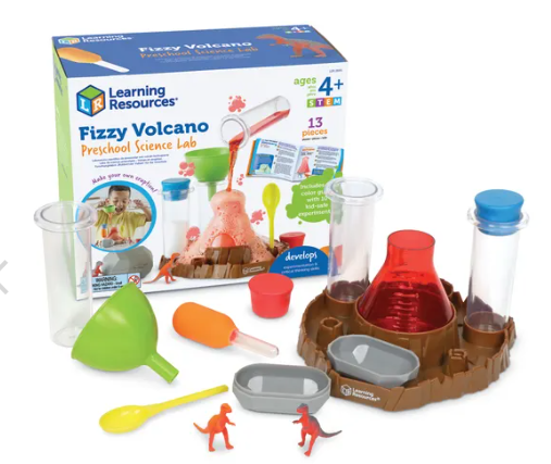 Fizzy Volcano Preschool Science Lab