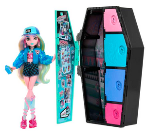 Monster High Skulltimate Secrets Lagoona Blue Doll And Fashion Set With Dress-Up Locker