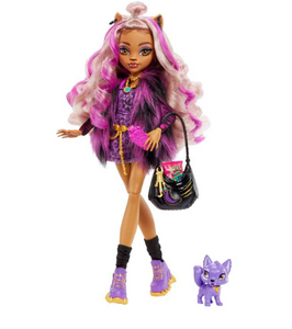 Monster High Clawdeen Wolf Doll With Pet And Accessories