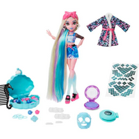 Monster High Doll, Lagoona Blue Spa Day Set With Wear And Share Accessories