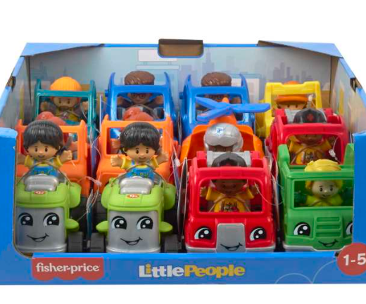 Fisher-Price Little People Toy Vehicle & Figure Set Collection For Toddlers, Style May Vary