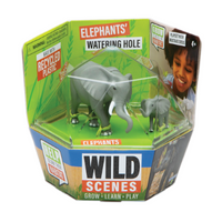 Wild Scenes Elephants’ Watering Hole