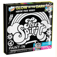 Glow in The Dark Hippie Free Spirit