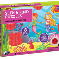 Seek & Find Puzzles Mermaids & Friends