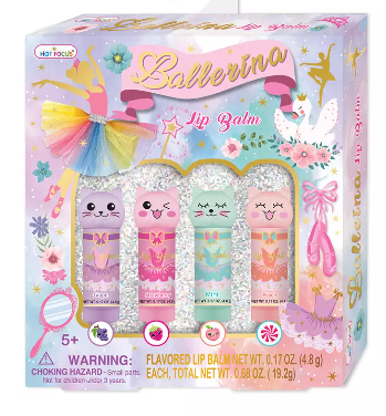 Critter Lip Balm Ballerina Beauties Set