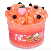 Peachybbies Slime: Peach Boba Slushie