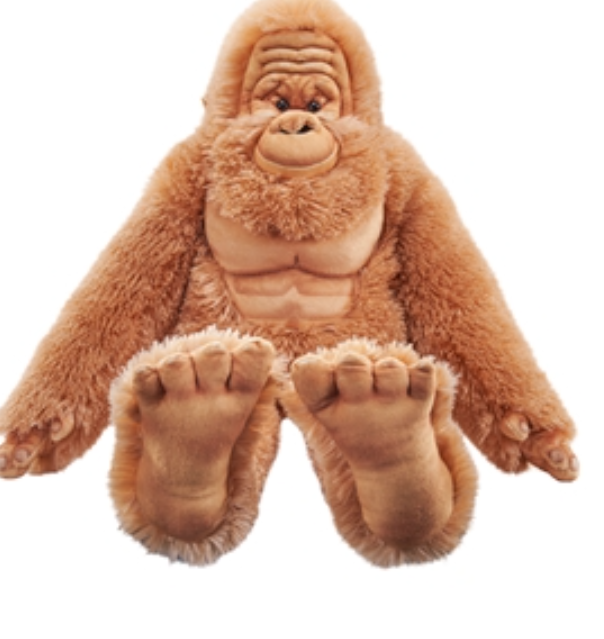 Artist Collection Realistic Plush Bigfoot