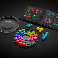 SmartGames IQ Deluxe: Circle - 120 Challenges Featuring a Deluxe Travel Case for Ages 14 - Adult