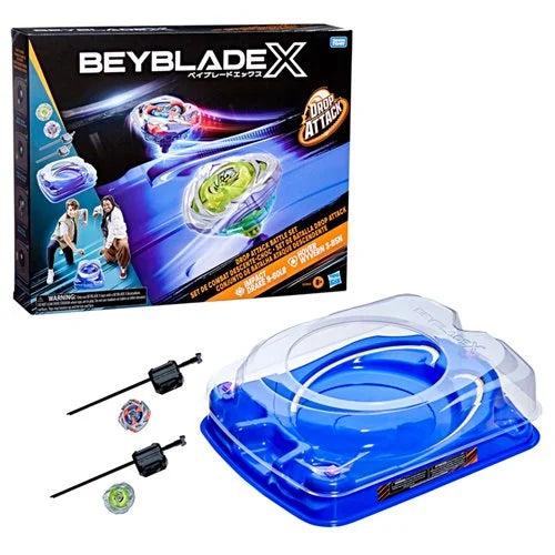 Beyblade X Drop Attack Battle Set with Beystadium Arena