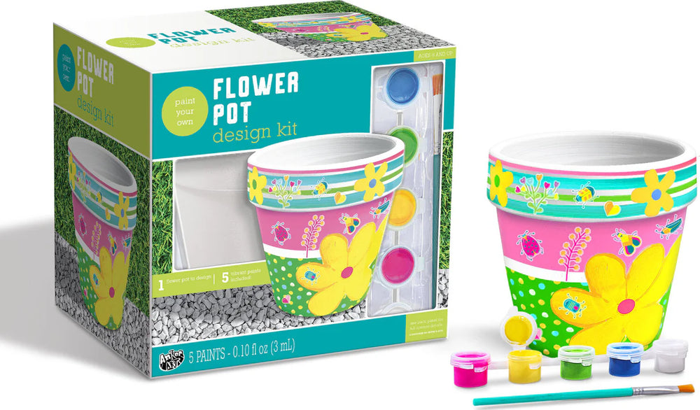 Paint Your Own Flower Pot Kit