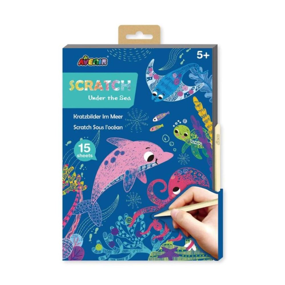 Scratch Book Under The Sea The Brain Train TT