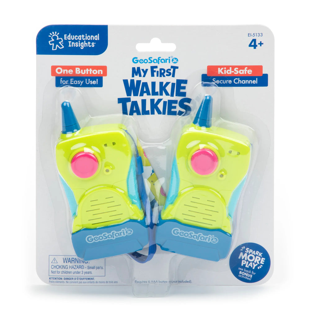 GeoSafari® Jr. My First Walkie Talkies