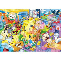 Pokemon PK1000-02 Let's Make It Together Pikachu Blocks 1,000-Piece Puzzle