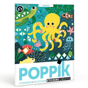 Poppik - Sticker Panoramas AQUARIUM