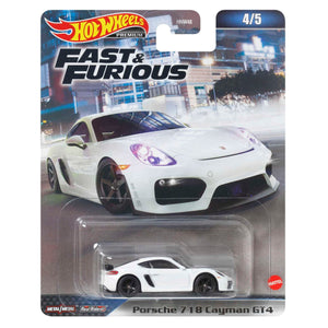 Hot Wheels Cars, Premium Fast & Furious Car for Adult Collectors Assorted