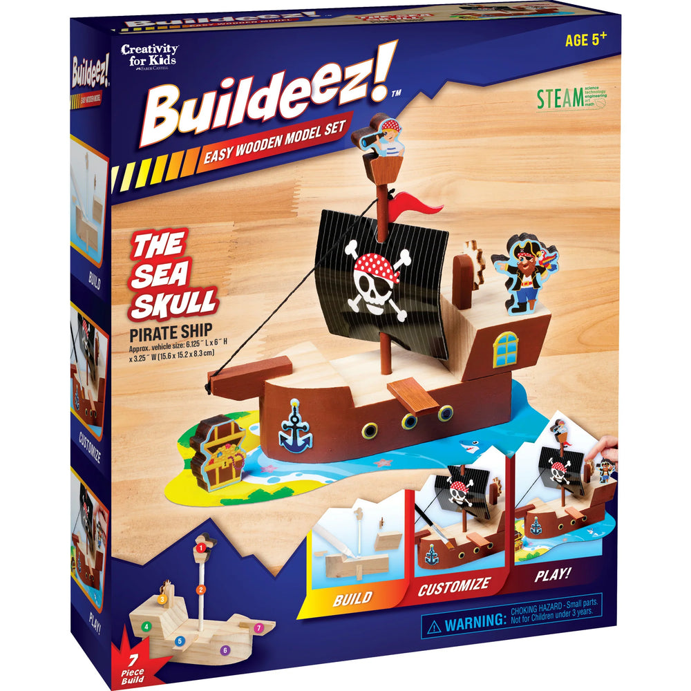 Buildeez!™ Pirate Ship - The Sea Skull