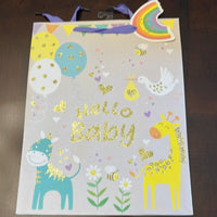 Hello Baby - Bee, Giraffe & Balloons