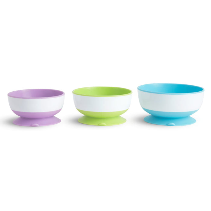Stay Put™ Suction Bowls 3 Pk