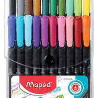 Graph’Peps Fine Tipped 0.4mm Fine Line Felt Pens x20