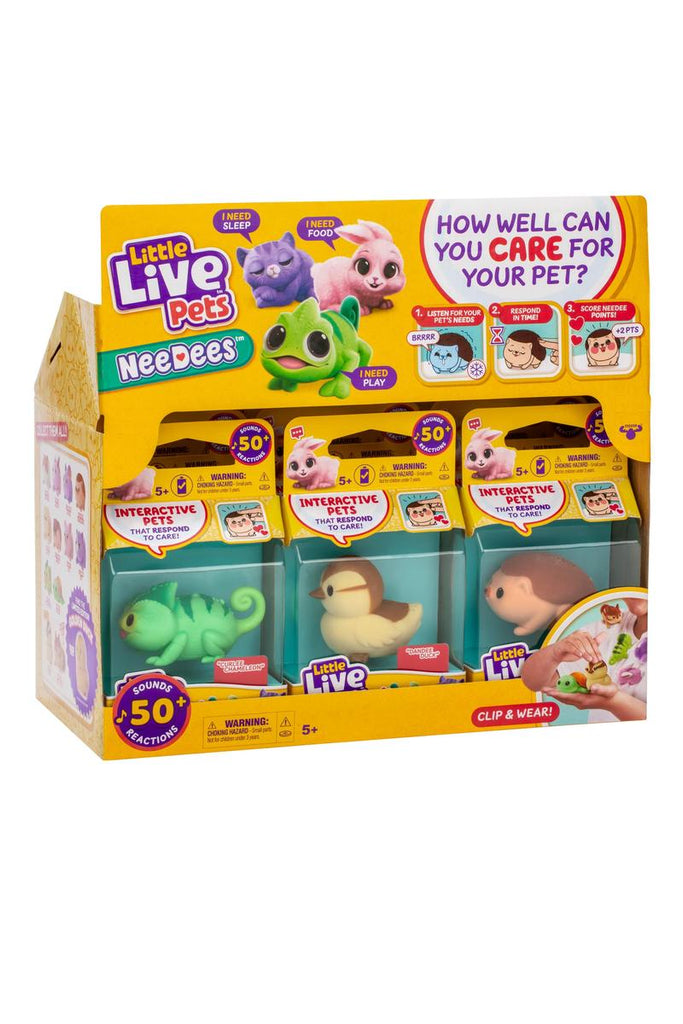 Little Live Pets™ NeeDees™ | The Brain Train TT
