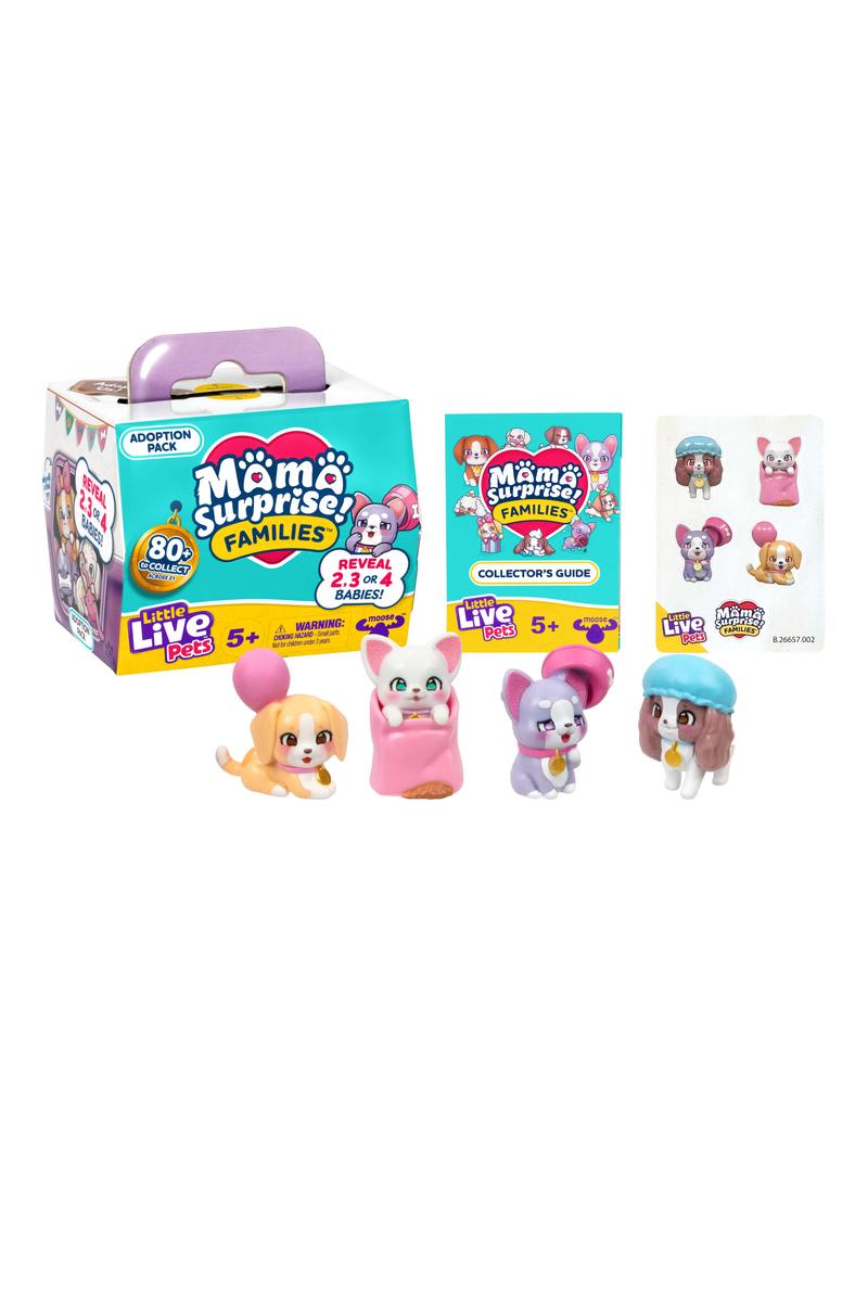 Little Live Pets™ Mama Surprise Families Adoption Pack with 2-4 Babies