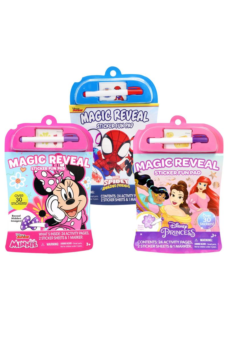 ©Disney Magic Reveal Sticker Fun Pad Assortment 1 PC