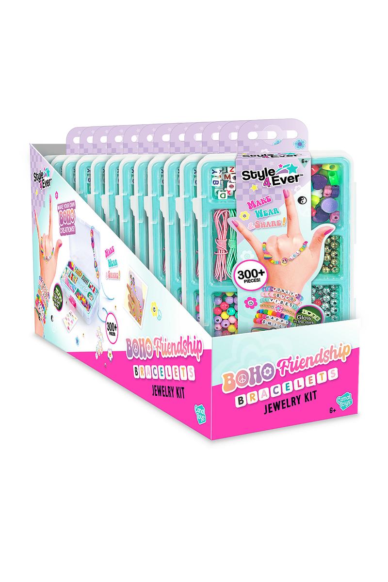 Style 4 Ever™ Boho Friendship Bracelet Jewelry Kit with 300+ Beads