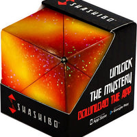Shashibo Holographic Series Solar Magnetic Puzzle Cube Orange