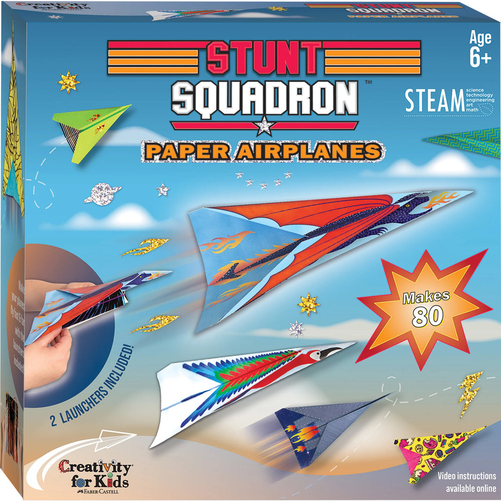 Stunt Squadron Paper Airplanes - #6367000 | The Brain Train TT