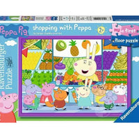 Ravensburger My First Puzzle: Peppa Pig Shopping with Peppa Floor Puzzle 16pcs