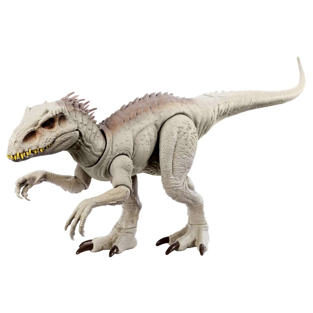 Jurassic World Camouflage 'n Battle Indominus Rex Action Figure Toy With Lights, Sound & Motion